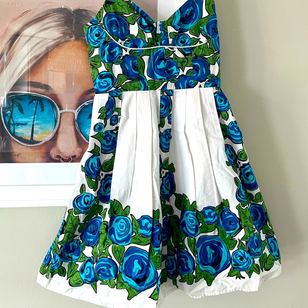 Vintage Marciano A-Line Sweetheart Dress